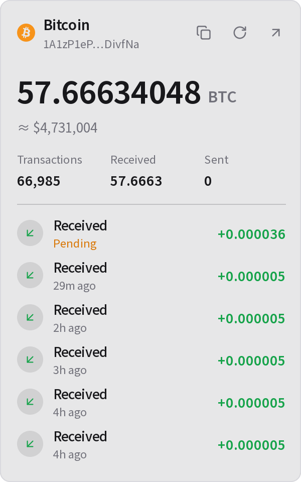 Crypto Wallet — 预览